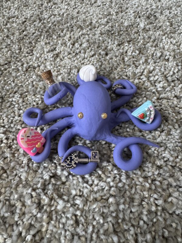 Dessert Keeper Octopus Sculpture